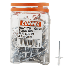 Eureka Large Flange Blind Rivet 4.8 x 10 mm