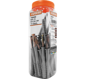 Eureka 10 x 80 mm Nail In Nylon Csk Q30