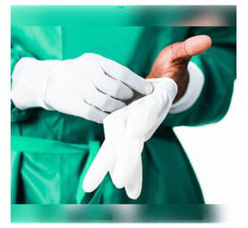 Medspot Health Powder Free Latex Gloves White Extra Large