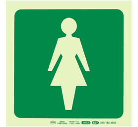 Parrot Products Photoluminescent E27 Female Symbol Sign Green 190 mm