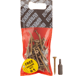 Eureka 1FG10U 3.5 x 30 mm Cut Screw Full Thread 25 Pack