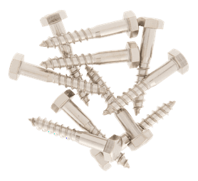 Build and Fix 10 x Coach Screws 8 x 50 mm