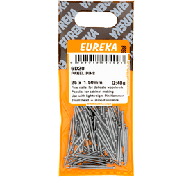 Eureka Panel Pins 25 x 1.5 mm