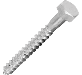 Fischer Metal Coach Screws M6 x 50