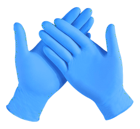 Medspot Health Nitrile Powder Free Gloves Blue S