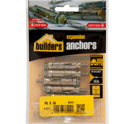 Build and Fix 704953 6 x Expansion Bolt 50 x 5 mm