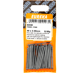 Eureka Panel Pins 40 x 2 mm