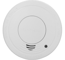 Inta Safety Smoke Detector and Hush Functionality White