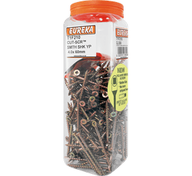 Eureka 4 x 60 mm Cut/Screw Smooth Shank Yp Q200