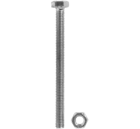 Build and Fix BP-SETN0675-4 4 x Hex Bolts and Nuts Set 6 x 75 mm