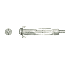 Rawlplug 6 x Interset Cavity Fixing Silver 4 x 32 mm