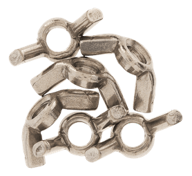 Build and Fix 6 x M8 Stainless Steel Wing Nuts