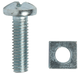 Build and Fix BP-GB0620-30 30 x Gutter Bolts and Nuts 6 x 20 mm