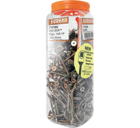 Eureka 4.5 x 40 mm Cut/Screw Full Threaded Yp Q400