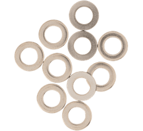 Build and Fix 10 x Stainless Steel Flat Washers (12mm)