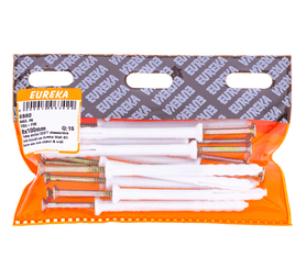 Eureka 6S60 8 x 100 mm Nail In Tru Fix 15 Pack