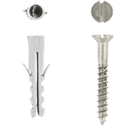 Eureka 3L10 4 x 30 mm Wall Plug And Screw 6 Pack
