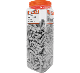 Eureka 6 x 30 mm Wall Plug Nylon Q400 P6