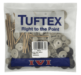 Tuftex 50 x Roof Seal Nails 75 x 3.5 mm