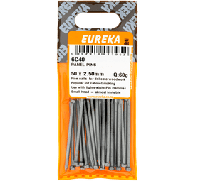 Eureka Panel Pins 50 x 2.5 mm