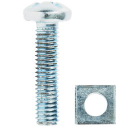 Build and Fix BP-GB0625-30 30 x Gutter Bolts and Nuts 6 x 25 mm