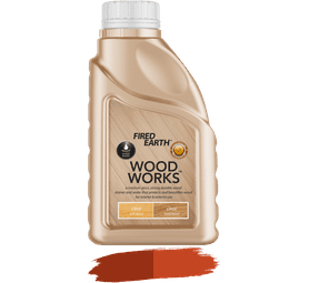Fired Earth Woodworks Sealant Honey Nut 500 ml - Exclusive to Build and Fix