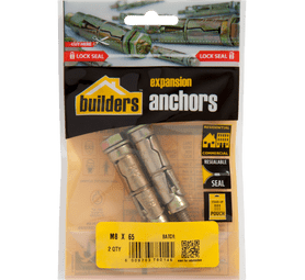 Build and Fix 704983 2 x Expansion Bolt 65 x 8 mm