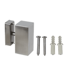 Design House LED Single Square Wall Washer Chrome