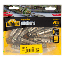 Build and Fix 704986 12 x Expansion Bolt 65 x 8 mm