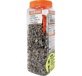 Eureka 4 x 20 mm Cut/Screw Full Threaded Yp Q1200