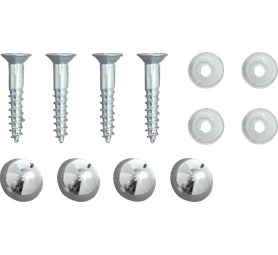 Eureka 2H35 25 mm Mirror Screw 4 Pack
