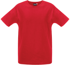 Beck Cotton Crew Neck T-Shirt Red 2 x Extra L