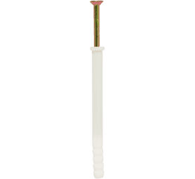 Build and Fix 200 x Plastic Nail in Anchors 8 x 100 mm