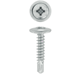 Eureka 40 x Truss Head Zinc Plated Tek Screw 4.2 x 22 mm