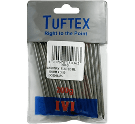Tuftex Flute Masonry Nails 100 x 3.50 mm