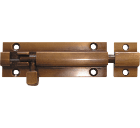Euro Brass Barrel Bolt Hd Antique Brass 100 x 32 mm