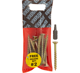 Eureka 1FA70U 5 x 50 mm Cut Screw Smooth Shank 12 Pack