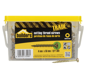 Build and Fix 300 x Cut Thread Screws 4 x 50 mm