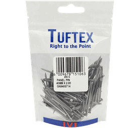 Tuftex 25 x Panel Pins 40 x 2 mm