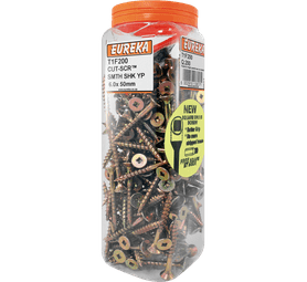 Eureka 6 x 50 mm Cut/Screw Smooth Shank Yp Q200