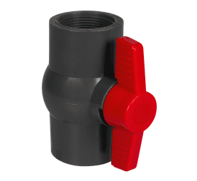 Rovic Leers Threaded PVC Ball Valve 40 mm