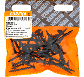 Eureka 40 x Drywall Screws 40 x 4.2 mm