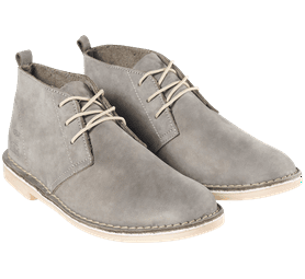 Bata Mens Nubuck Safari Shoe Charcoal Size 7