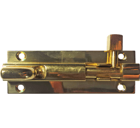 Euro Brass Barrel Bolt Neck Brass 100 x 32 mm