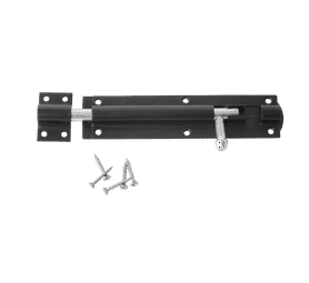 Mackie Barrel Bolt Straight Black 150 mm