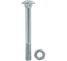 Build and Fix BP-CSB1090-Q25 25 x Square Cup Bolts and Nuts 10 x 90 mm