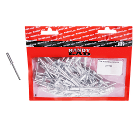 Rutherford 100 x Countersunk Aluminium Rivets 18 x 4.8 mm