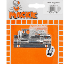 Mackie Barrel Bolt Neck Chrome Plated 100 mm