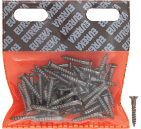 Eureka 1BK40U 5 x 30 mm W/Screw Countersunk Steel 60 Pack