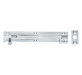 Mackie Necked Chrome Plated Barrel Bolt 150 mm